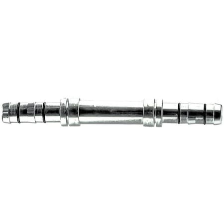 Truckair Ez Clip Spl. - Str Hose End, Ez Clip, Config: Splicer, Angle: Straight, Material: Steel, Ftg 08-3002E